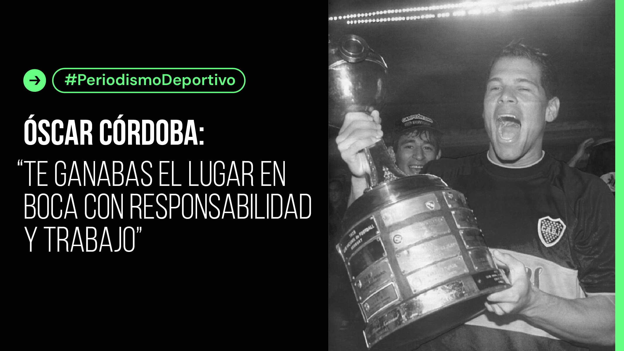 Óscar Córdoba: “Maradona fue la primera persona que me dio una mano cuando llegué a Argentina”