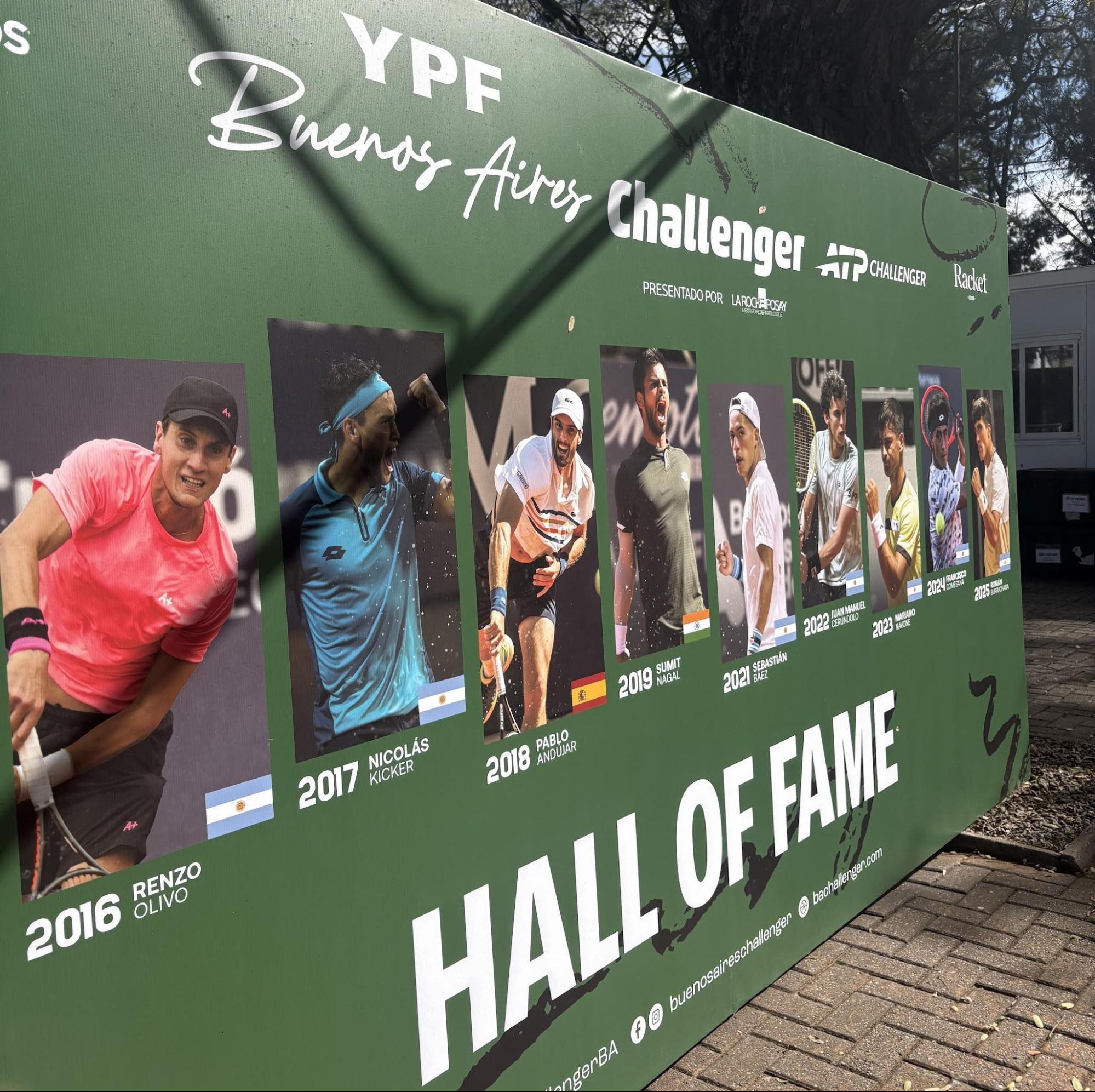 Una jornada de tenis y formación en el Challenger de Buenos Aires