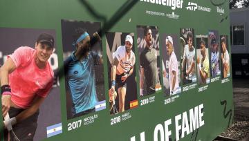 Una jornada de tenis y formación en el Challenger de Buenos Aires