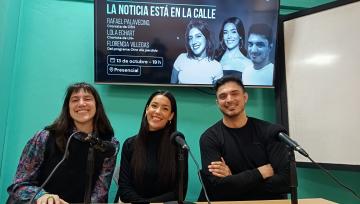 "La noticia está en la calle", una charla con periodistas egresados de ETER
