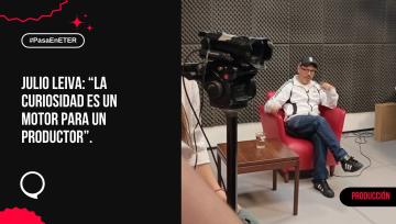 Leiva, sobre su formación en la escuela:  “ETER es como mi casa"