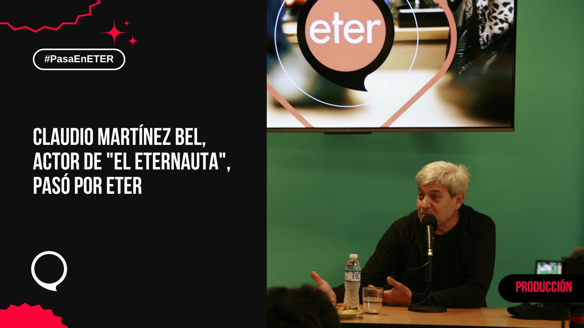 Martínez Bel: “La actuación es un juego hermoso que vivo con mucho placer”