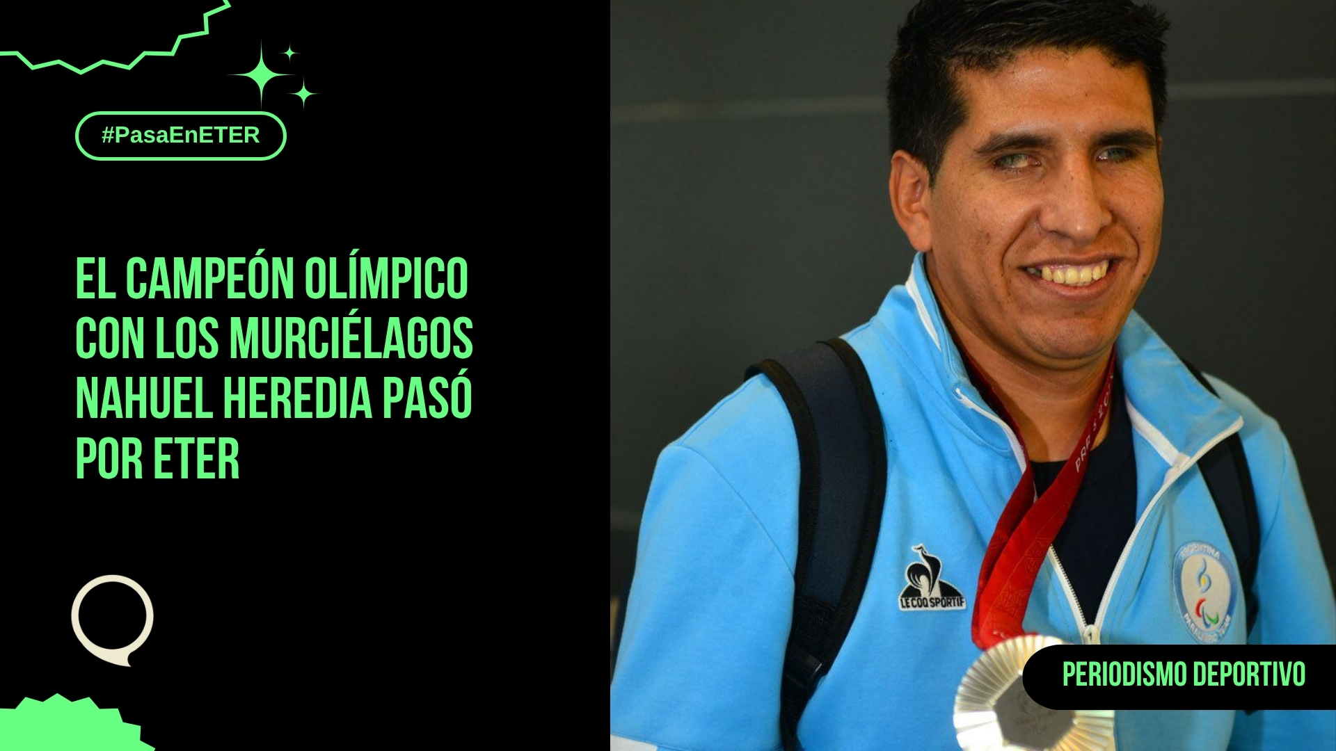 Nahuel Heredia: “Buscamos estar siempre en el podio para mayor visibilidad”.