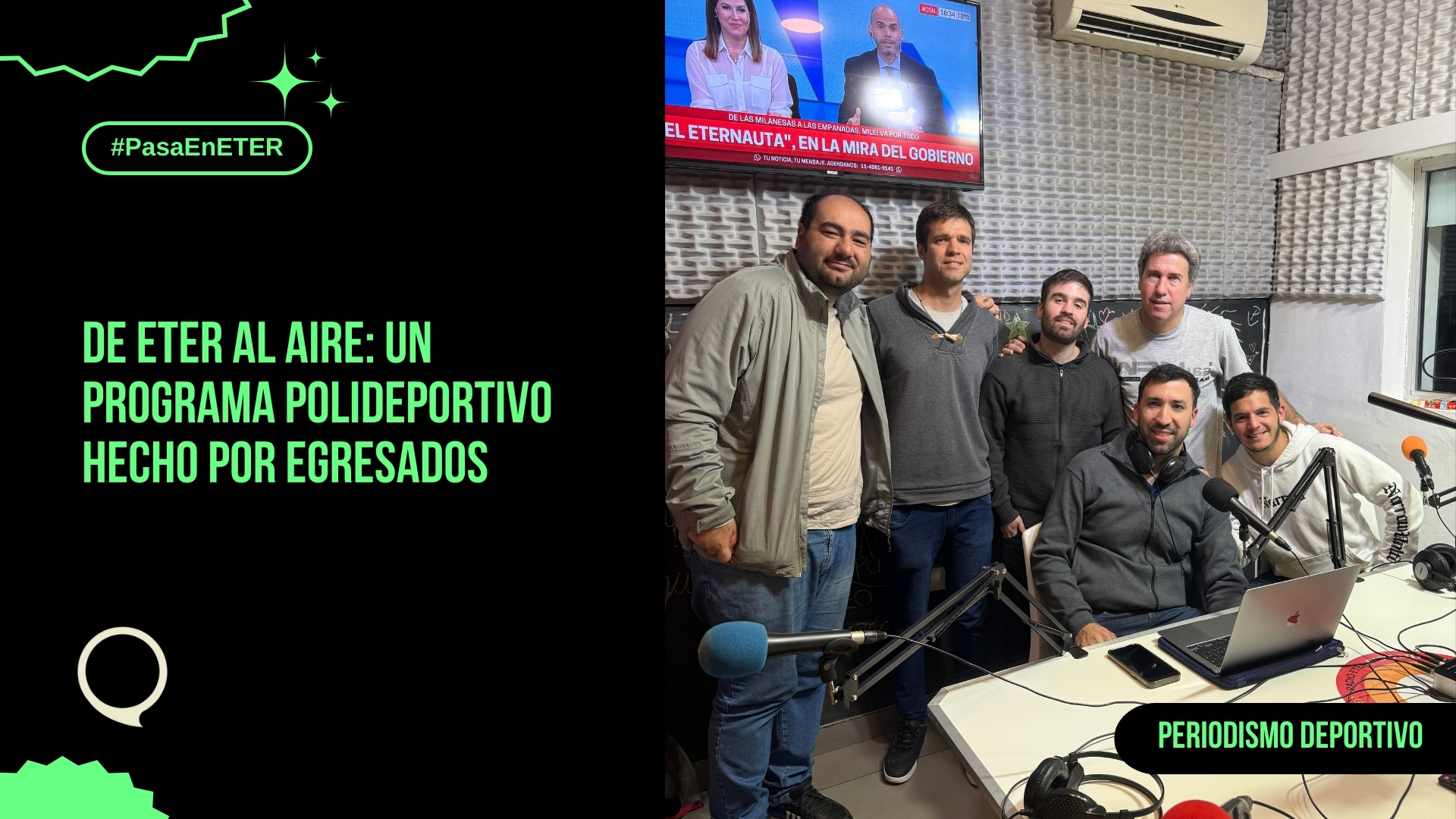 “Alto rendimiento”, al aire por Radio ETER, reúne a estudiantes y exalumnos
