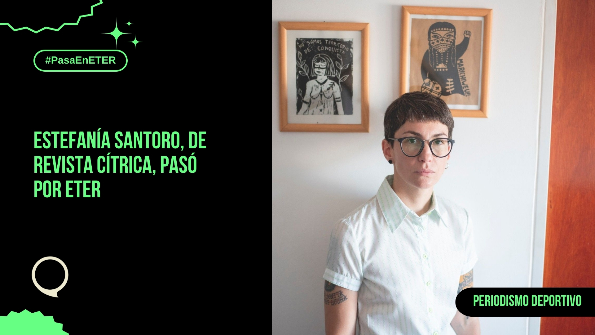 Santoro sobre Cítrica: “Es un espacio donde cada voz cuenta”