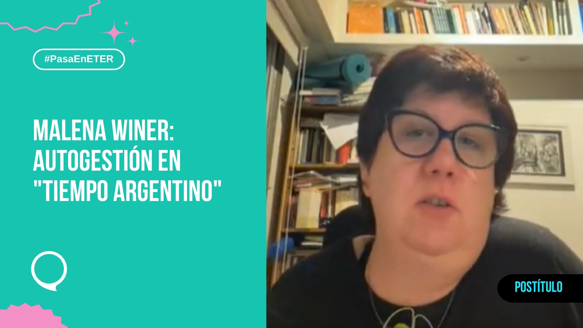 Winer: “Es un orgullo poder contar cómo nos financiamos”