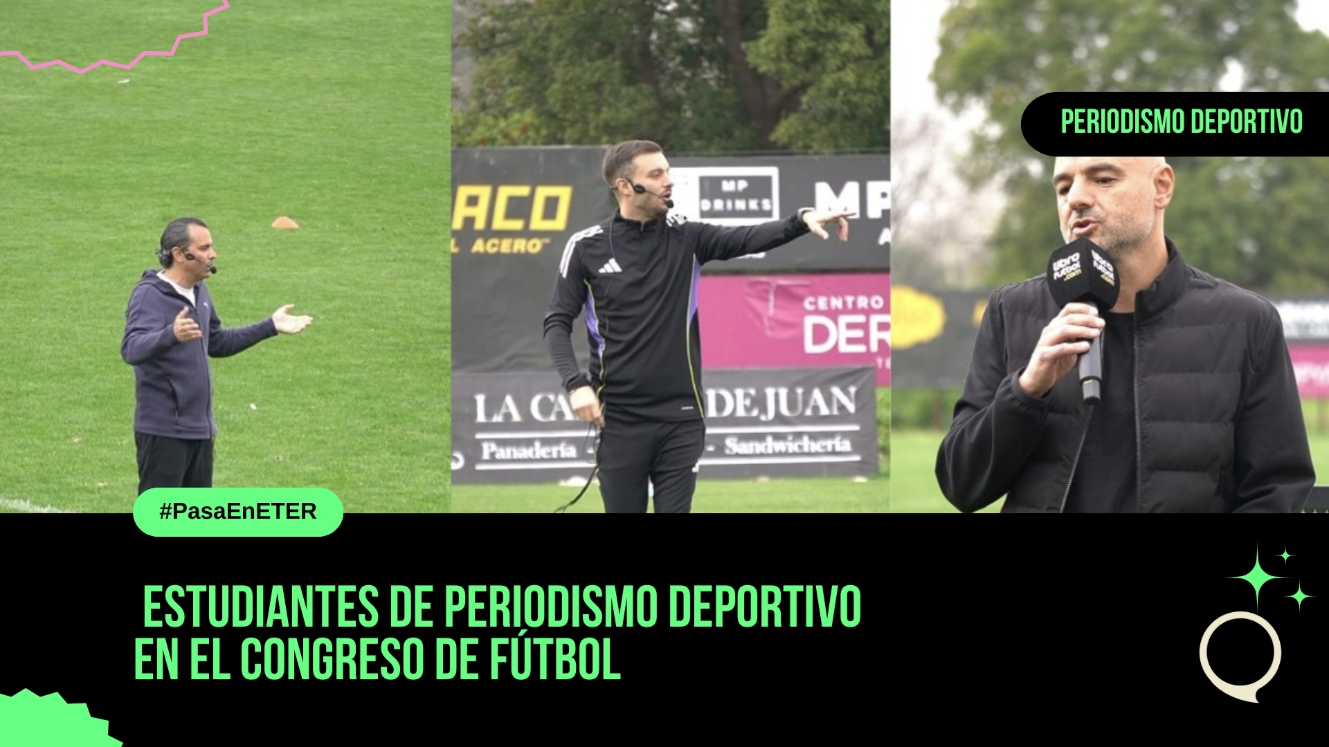 ETER en el encuentro de LibroFútbol
