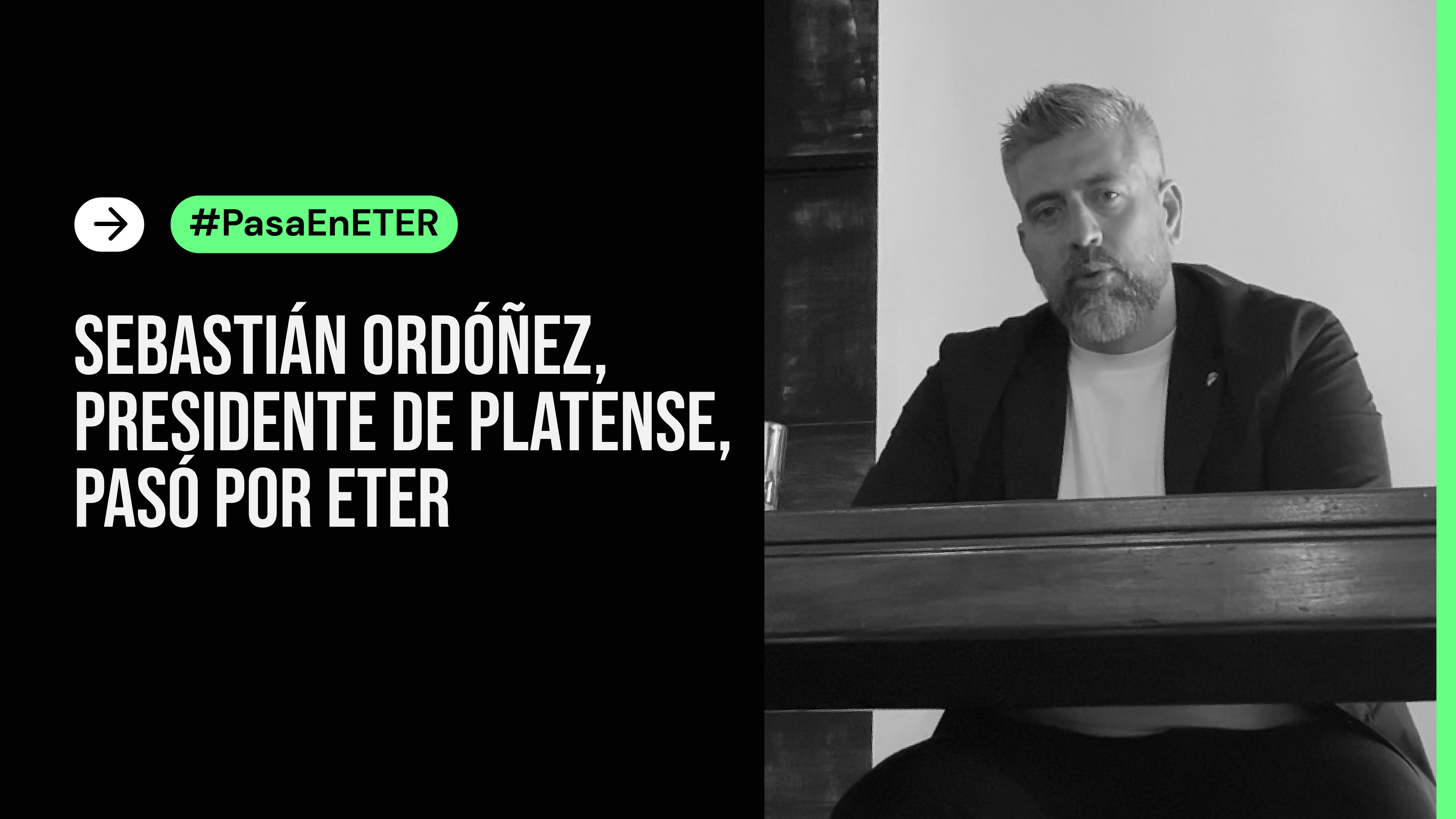 Ordóñez: “El jugador es monotributista, tiene que mostrarse para mejorar su contrato”