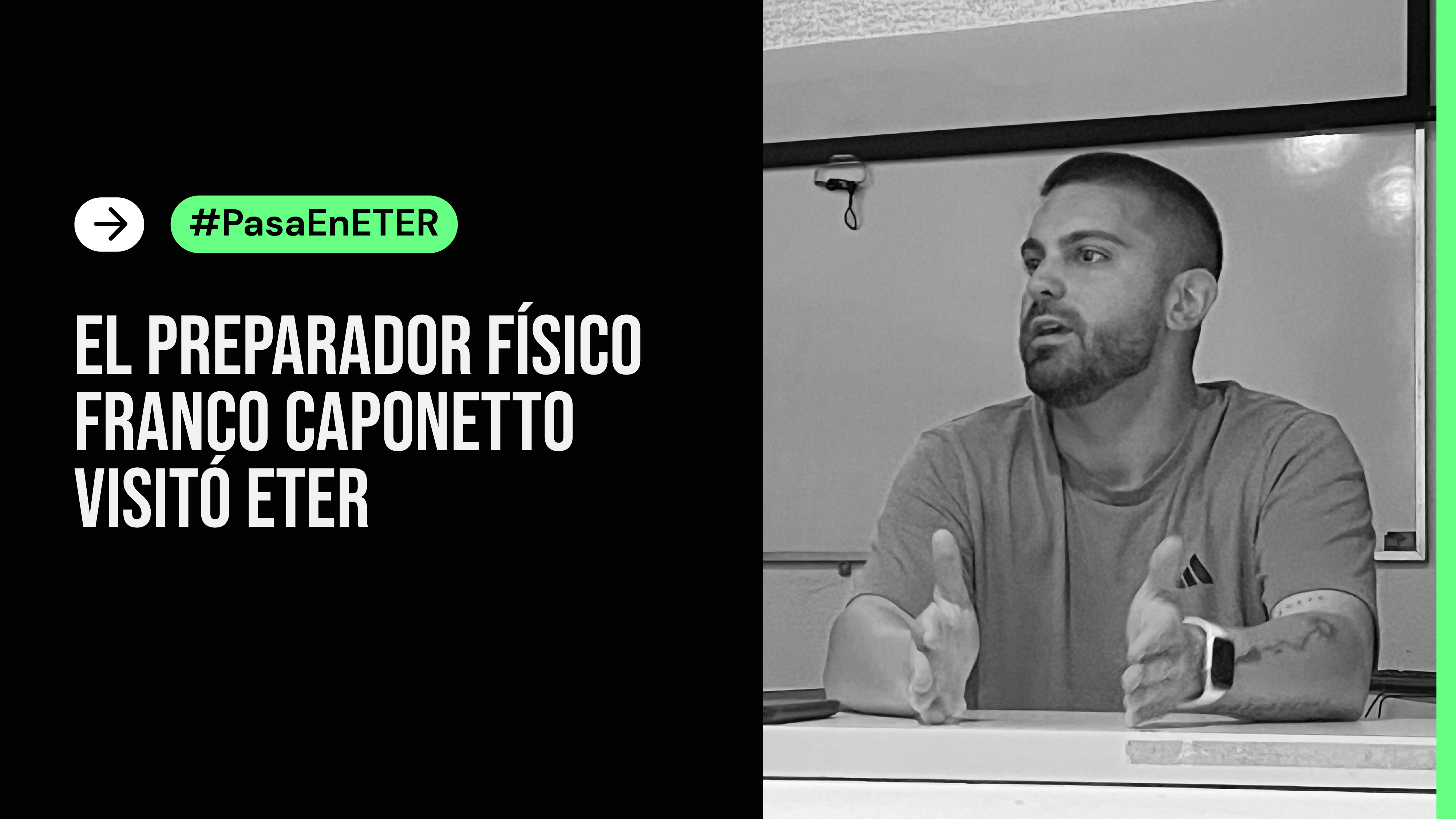 Franco Caponetto: “Apuesto a que, en tres mundiales, somos campeones del mundo”