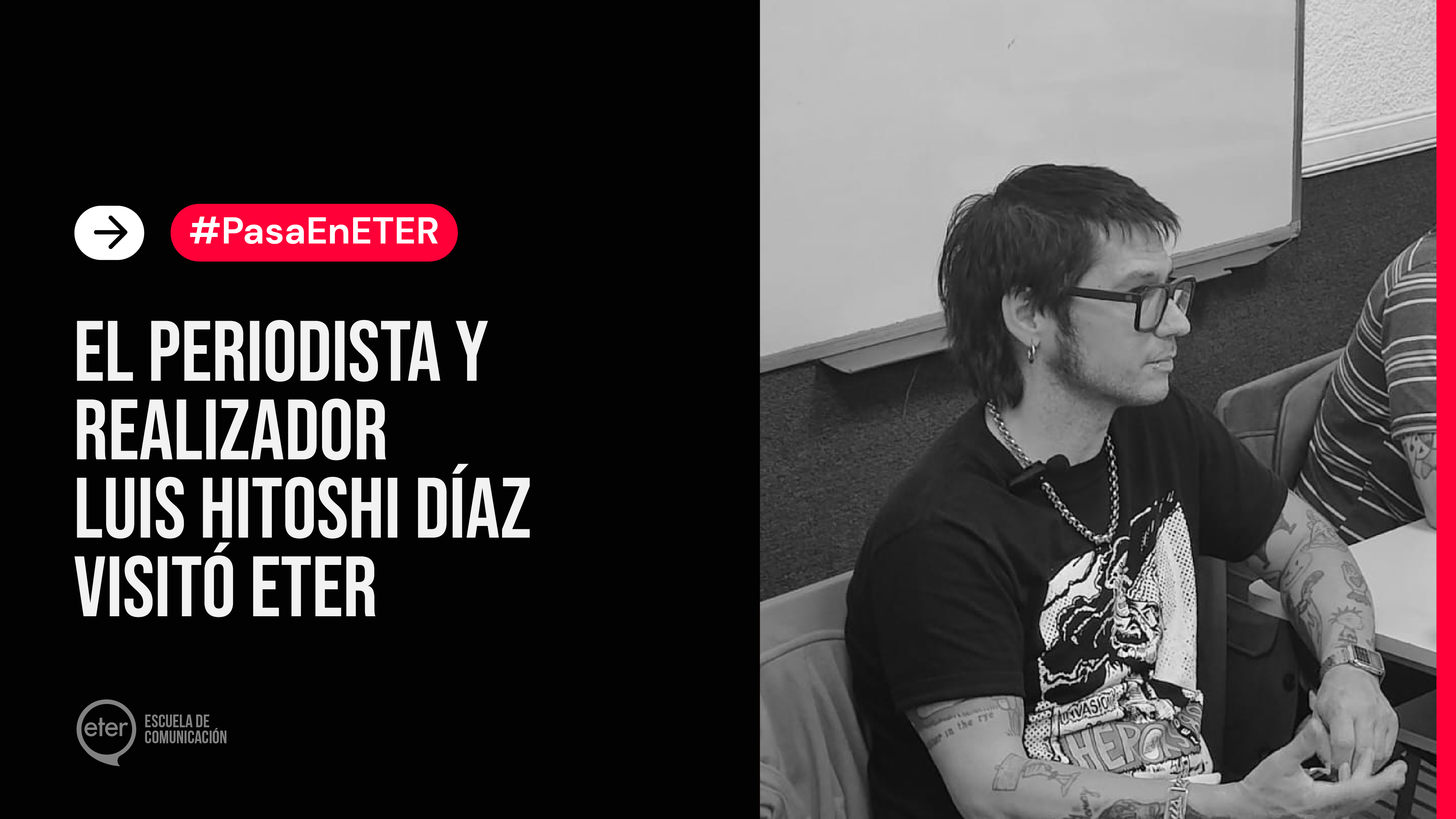 Hitoshi Díaz: “No hace falta saberlo todo, sino tener algo para decir”