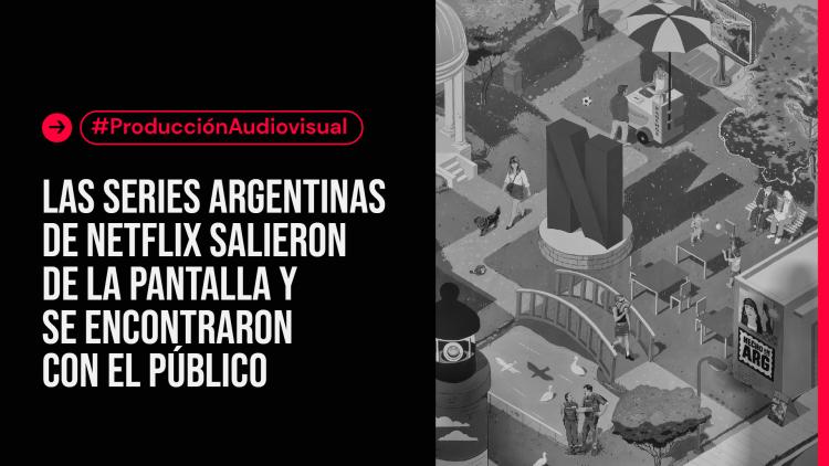 ETER recorrió la experiencia inmersiva con la que Netflix mostró su contenido argentino